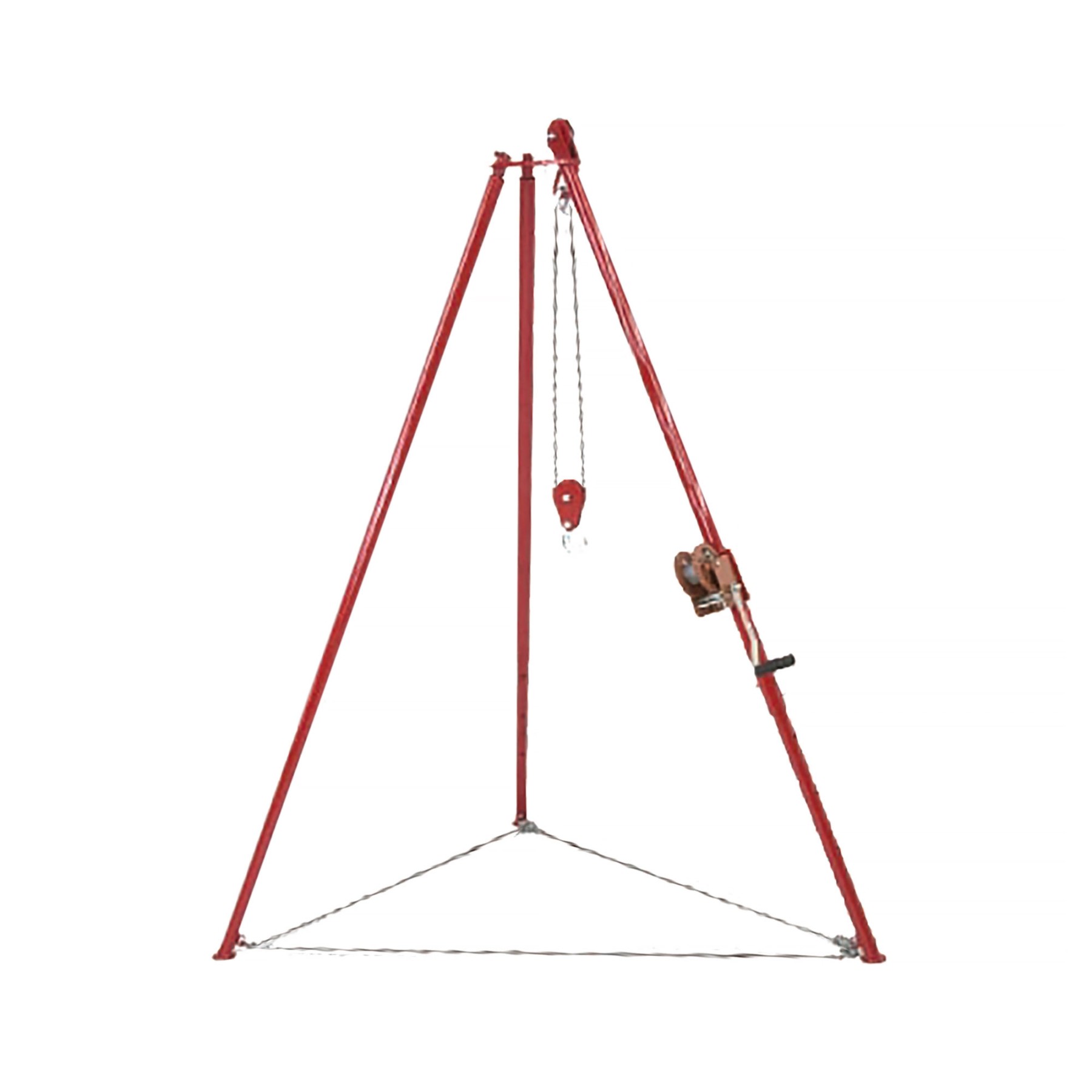 Little Beaver Tripod Auger Lifting Frame for Depths 6' to 30' TRIPOD