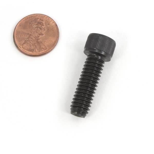 Little Beaver Socket Head Screw, NC, 5/16" x 1" (penny shown for scale)