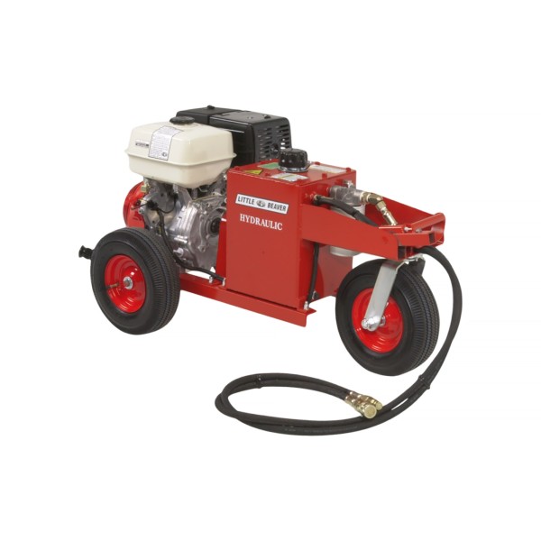 Little Beaver Hydraulic Earth Drill Power Source (With Two-Man Handle) (11 HP Honda GX-340) - HYD-PS11H
