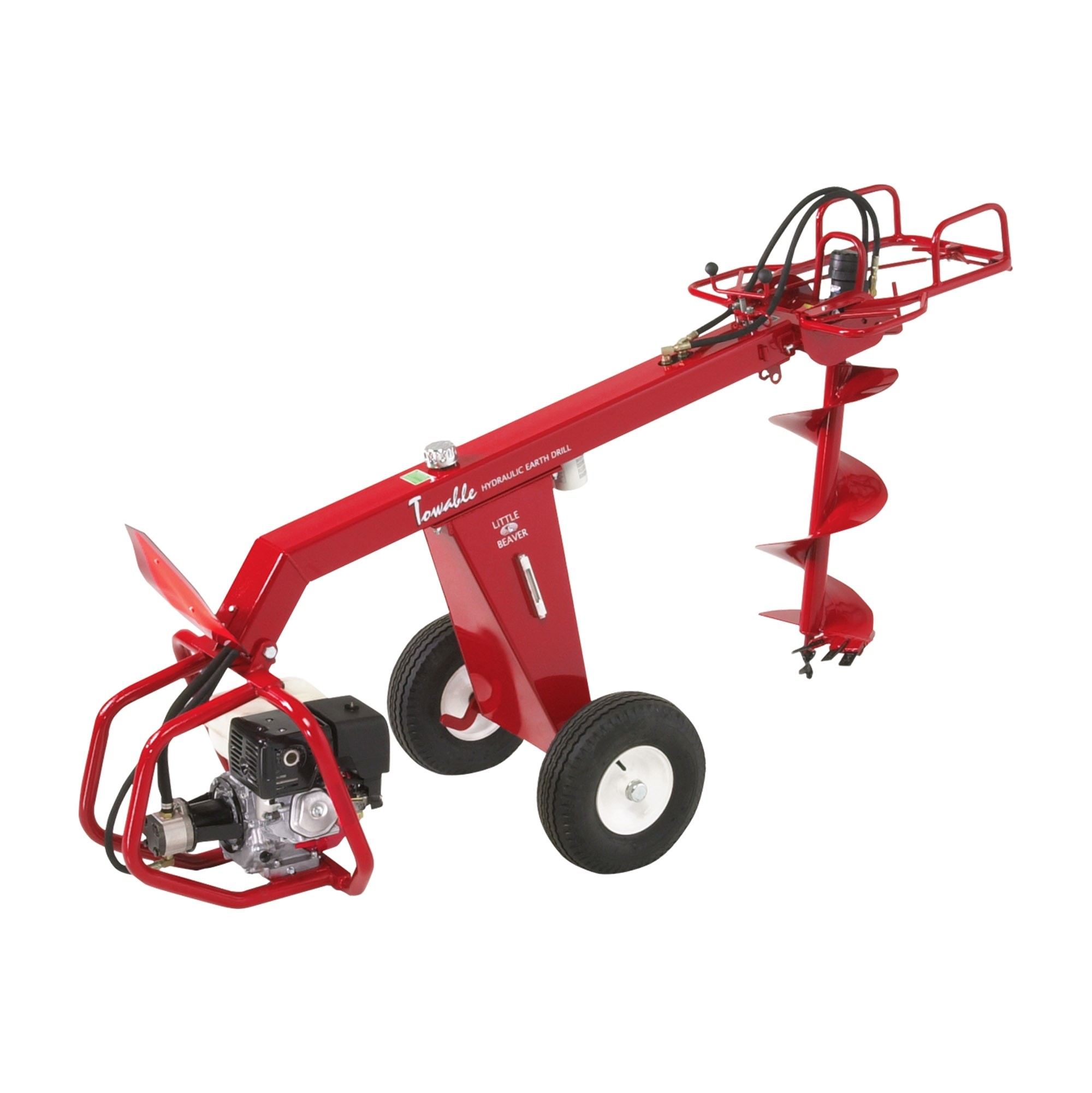 Little Beaver Hydraulic Towable Drill 11 HP Honda With Tow Bar - HYD ...