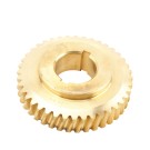 Bronze Gear, 1 1/4" Bore, 13:1 Ratio, Double Keyed 12134-2-90211 - Little Beaver 10075