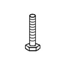 Socket Head Cap Screw (5/16" x 1-1/2") - Little Beaver 3002