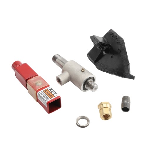Little Beaver Horizontal Water Drilling Kit with Water Swivel Assembly, Adaptor, Key and 4" Bit - 20100-4 (Default)