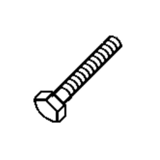 Bolt, Hex, 5/16-24 x 7/8", Plated GR 5 SAE - Little Beaver 3012-1