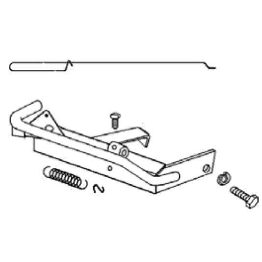 Throttle Bracket Assembly 8 HP B&S INTEK Pro 203432 - Little Beaver 3055-A