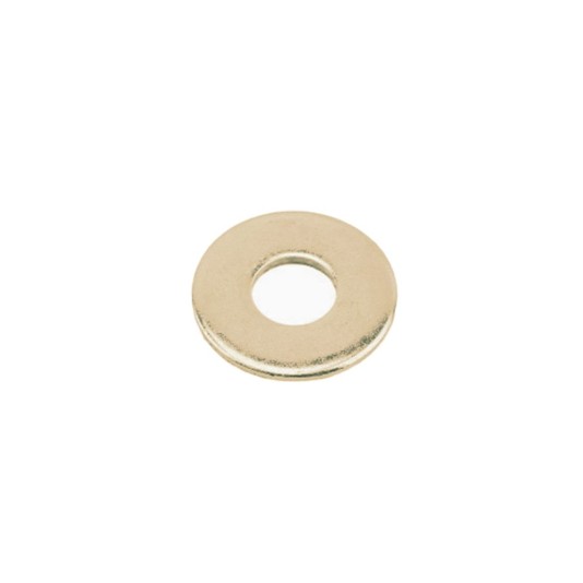 Little Beaver 5/16" SAE Hardened Yellow Zinc Plated Flat Washer- 10307