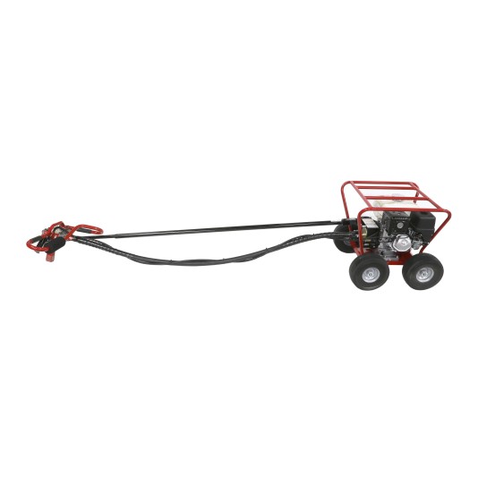 Little Beaver 8 HP Post Hole Digger Honda with Roll Cage - MDL-8HR7