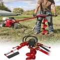 Little Beaver Hydraulic Earth Drill Power Source (11 HP Honda GX-340) - Shown With One-Man Handle