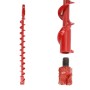 Little Beaver Standard Snap-On Auger (3" x 36") - 3X36-SSS