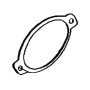 Dowty Pump Gasket, 2-Bolt Flange - Little Beaver 30292-2
