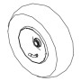 Little Beaver 13/500X6 Wheel for KT1200B & KT2400B - KT046
