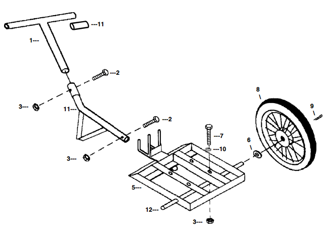 Little Beaver mechanical earth drill flexible shaft