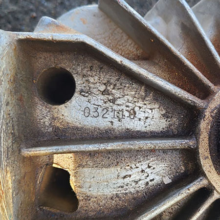 This is the date code on the Little Beaver Auger