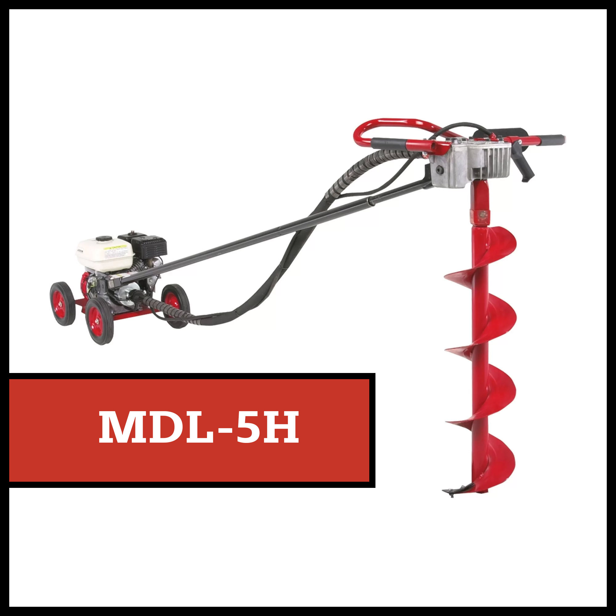 MDL-5H Mechanical Earth Drill Engine Assembly