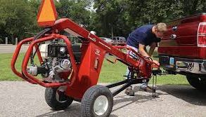towable earth drill